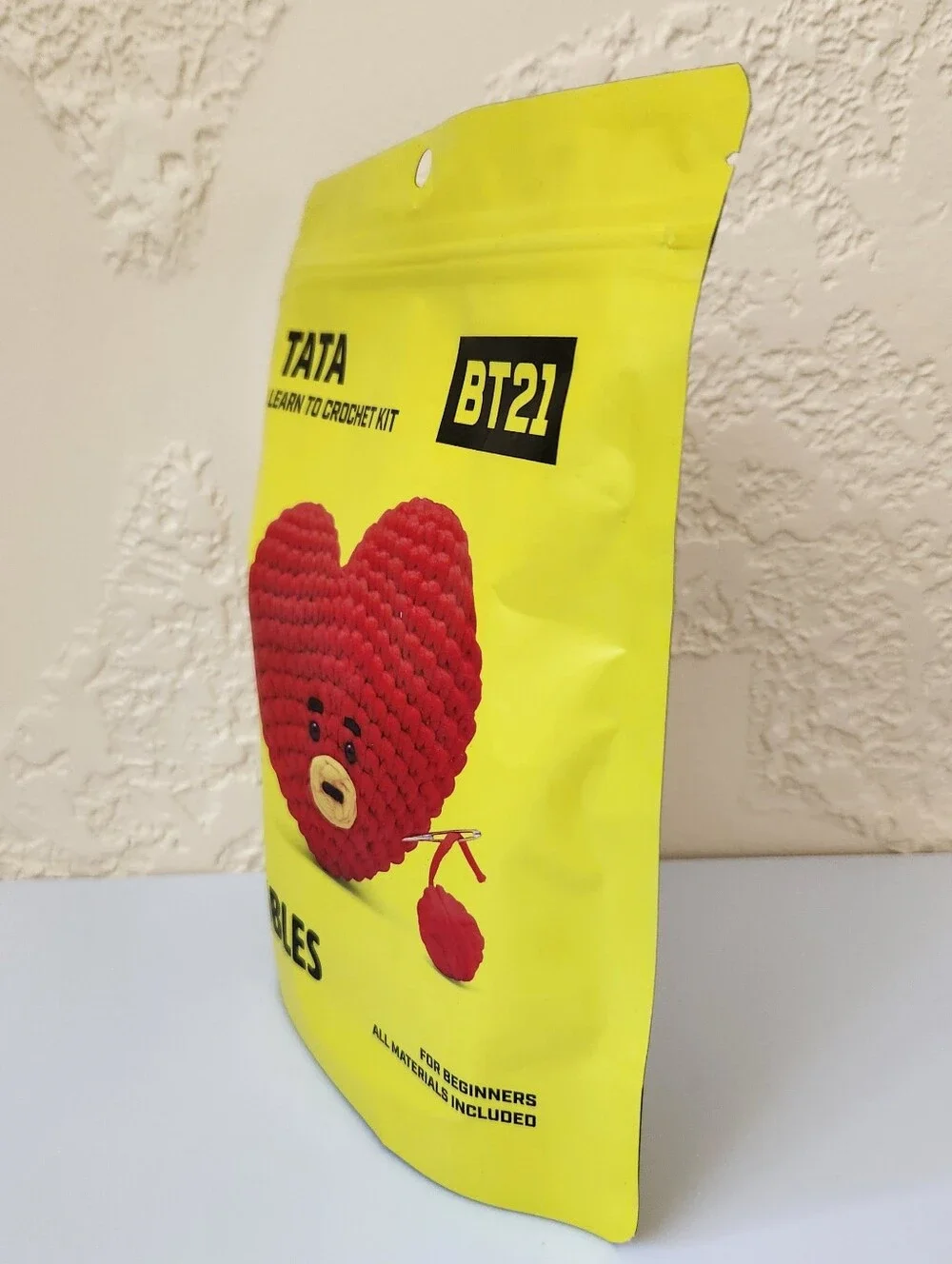 The Woobles TATA Learn to Crochet Kit, BTS collaboration, BT21